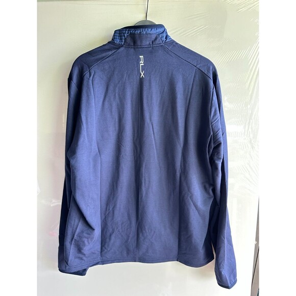 NWT $268 RLX RALPH LAUREN MEN'S GOLF SWEATER TOP XL HYBRID MOCK NECK FULL ZIP ne - Picture 10 of 13
